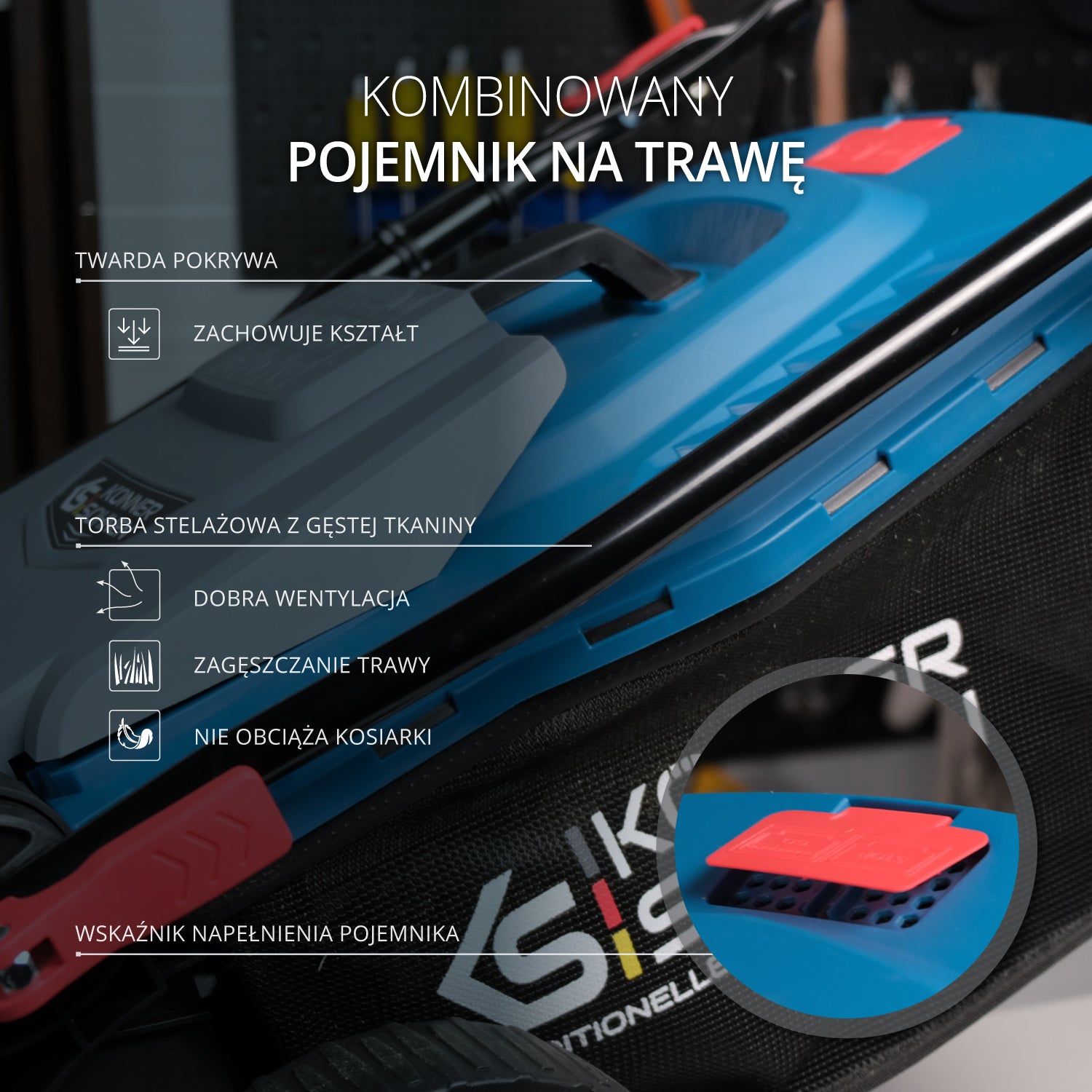 Elektryczna kosiarka do trawy KS 42LM
