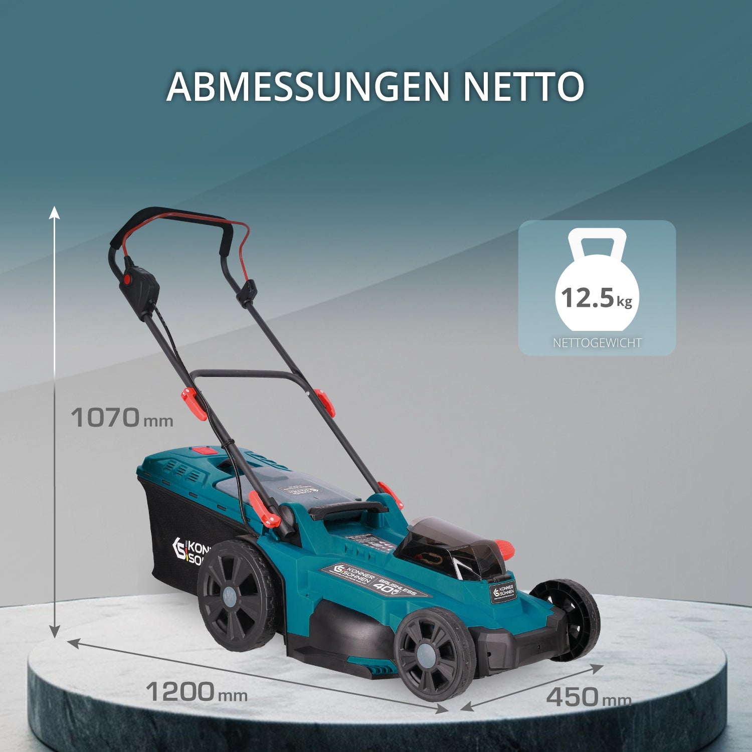 Akku-Rasenmäher KS 43LM-40V