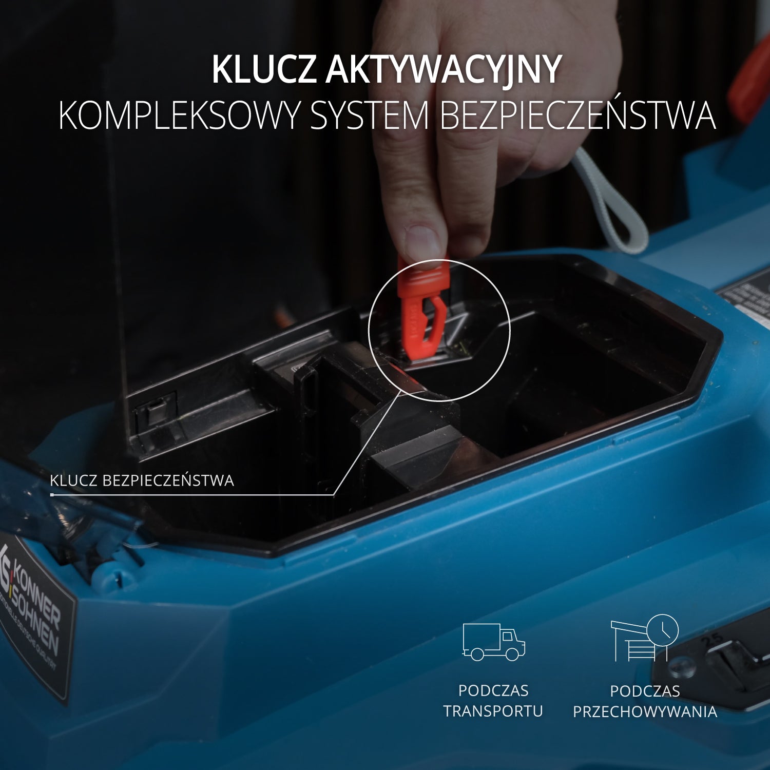 Bezprzewodowa kosiarka do trawy KS 43LM-40V