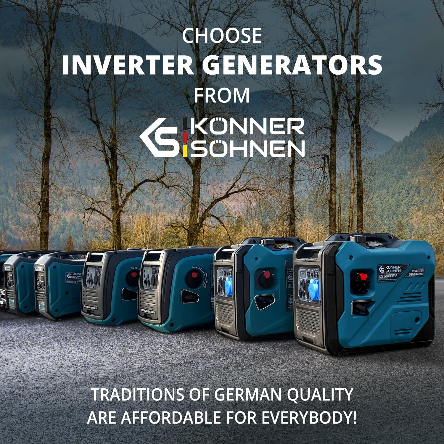 Inverterski generator KS 6000iE S ATS Verzija 2