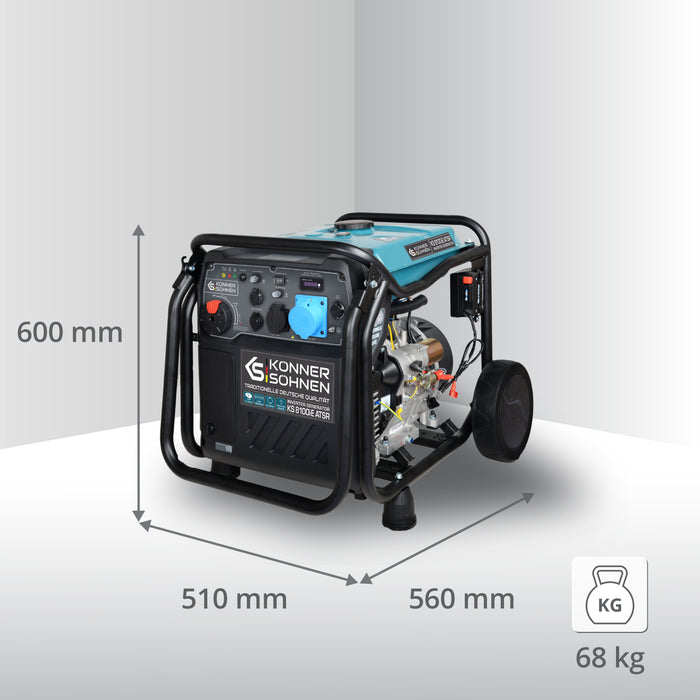 Инверторен генератор KS 8100iE ATSR
