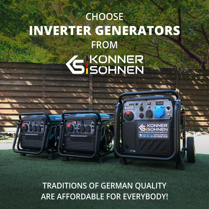 Gerador inversor a GPL/gasolina KS 8100iEG