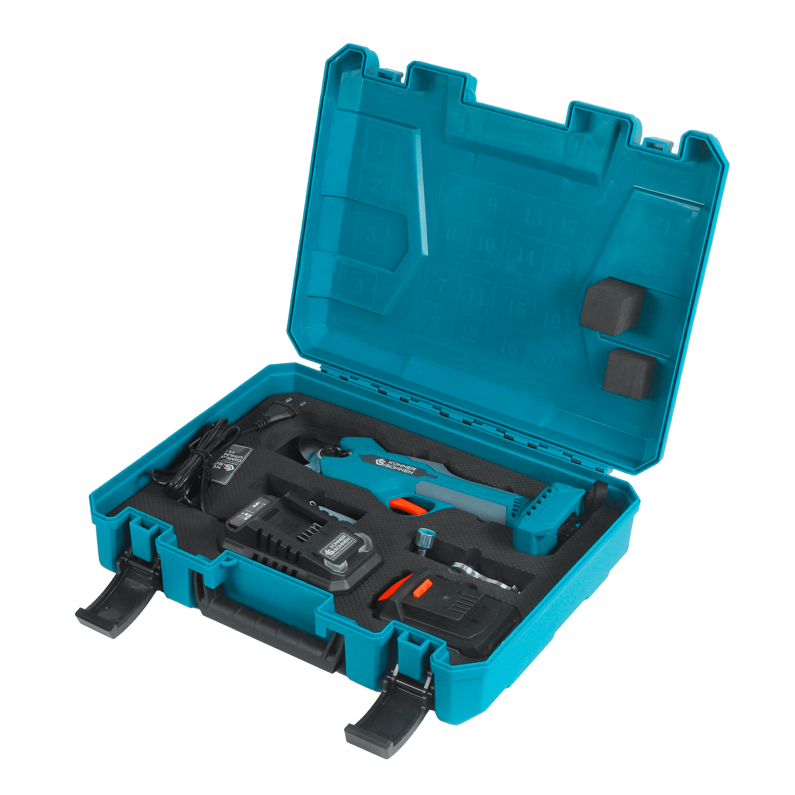 Акумулаторна ножица за подрязване KS CPS20V-32 с калъф