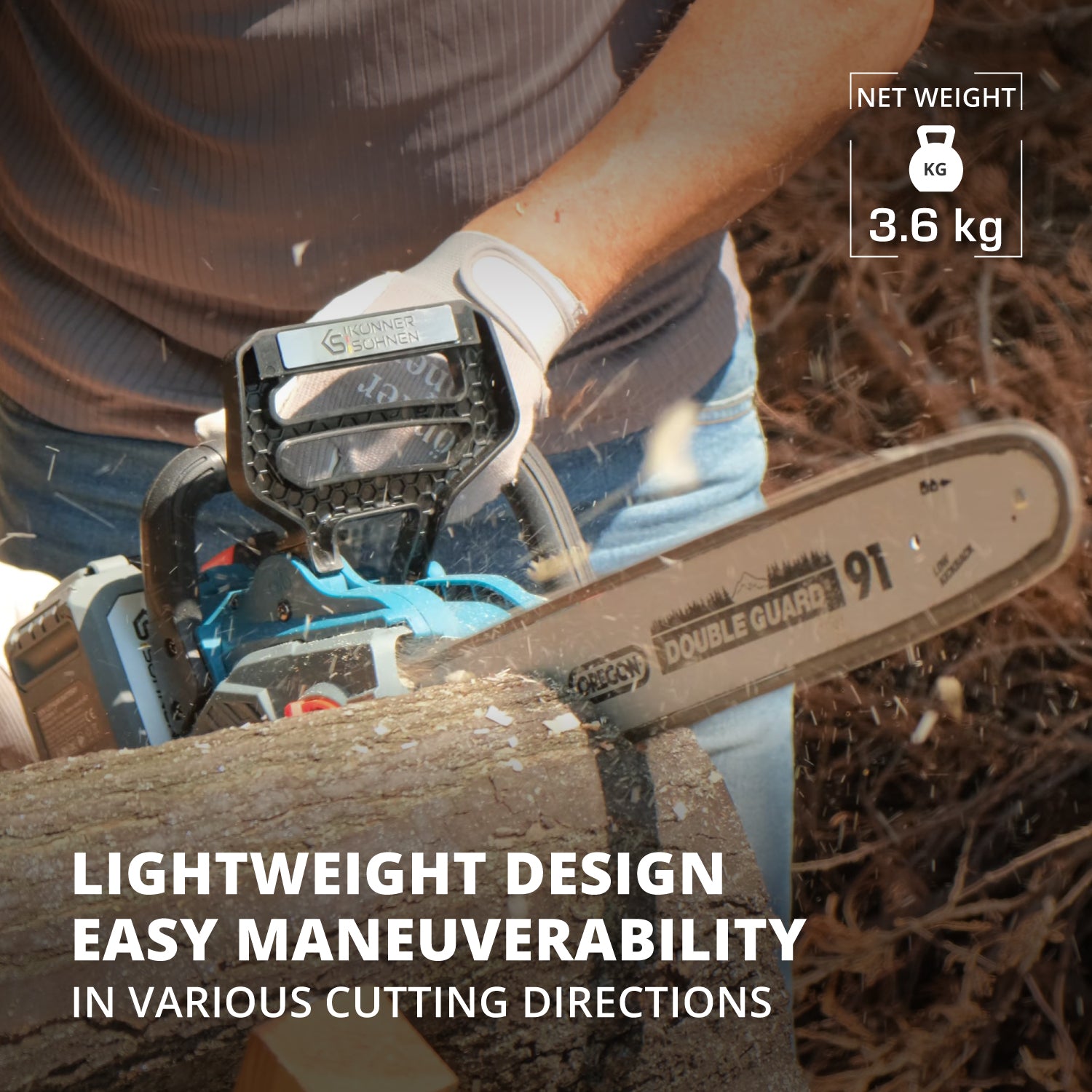 Ledningsfri motorsav KS CS40V-16