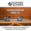 Scie à chaîne sur batterie KS CS40V-14 thumbnail