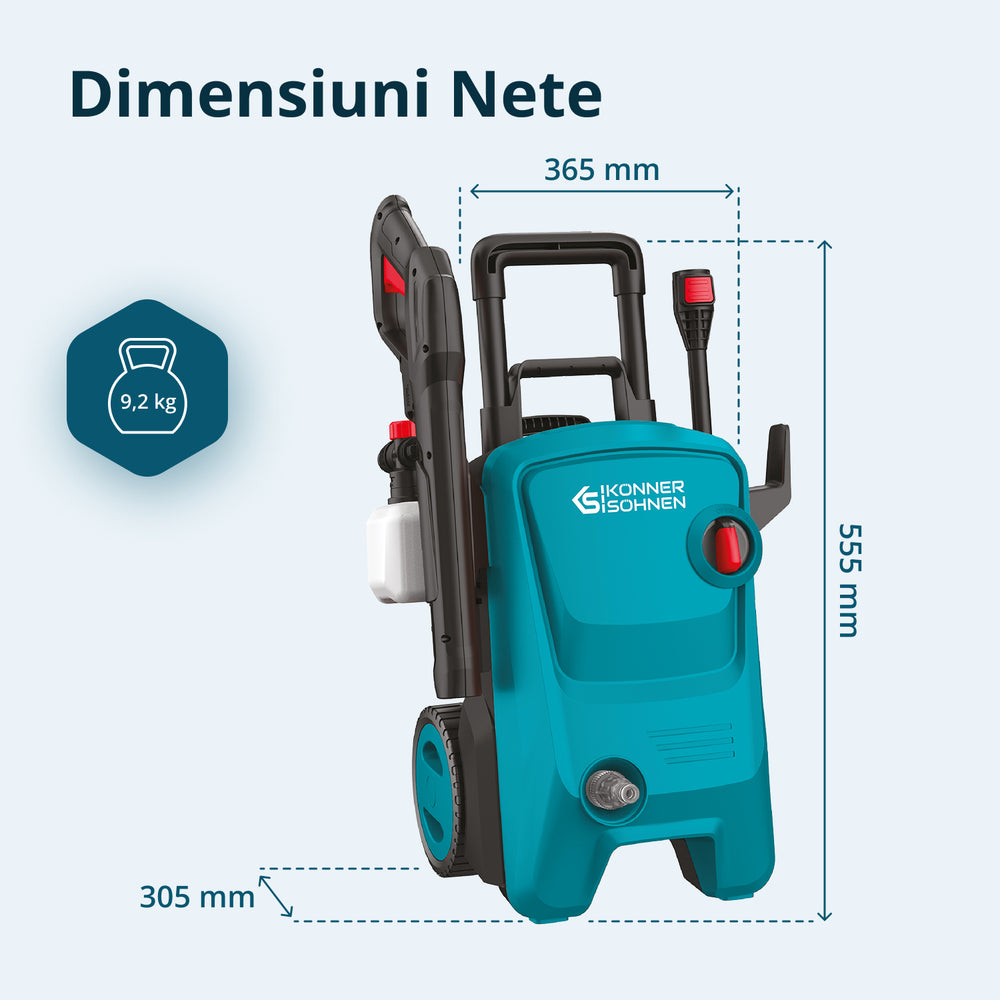 Aparat de spălat cu presiune KS PW145V