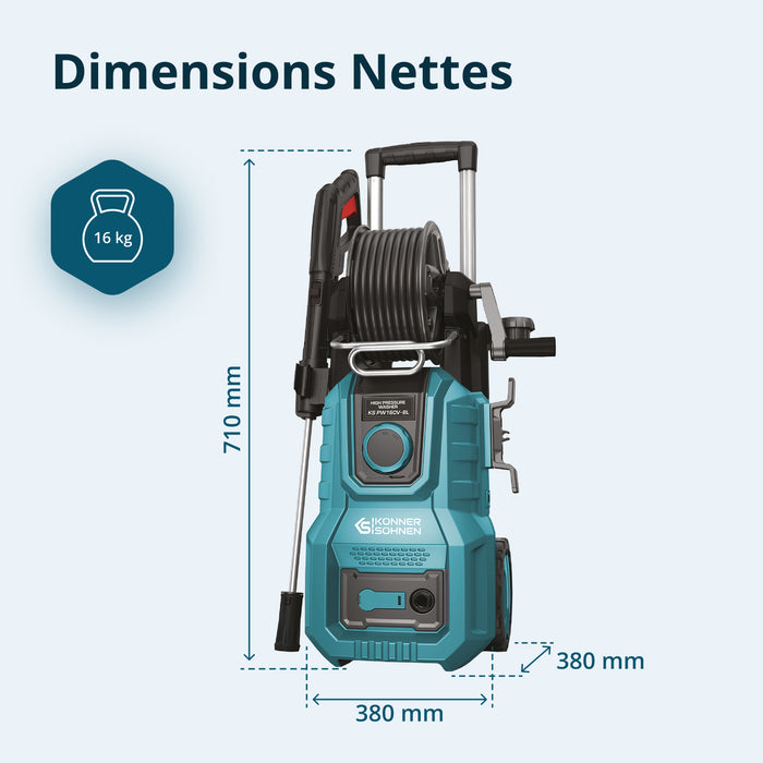 Nettoyeur haute pression  KS PW160V-BL