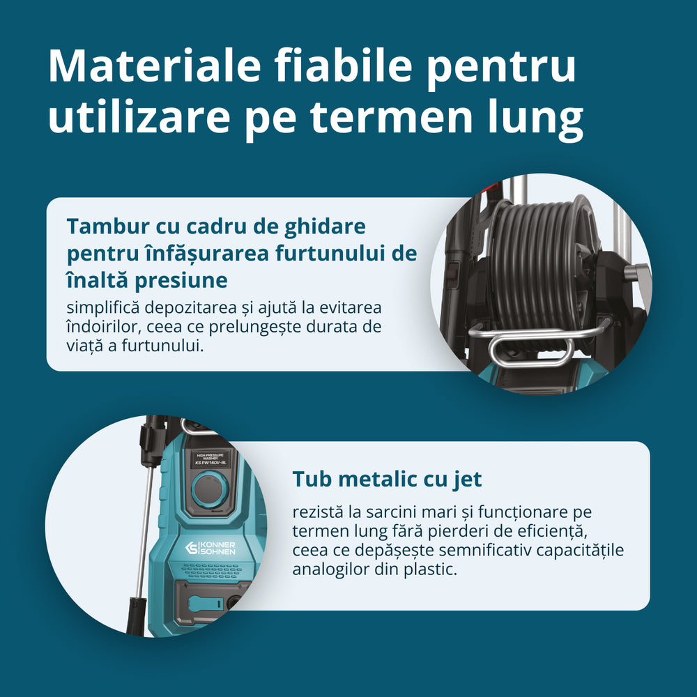 Vysokotlaká myčka KS PW160V-BL