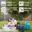 LPG/gasoline inverter generator KS 2000iG S thumbnail