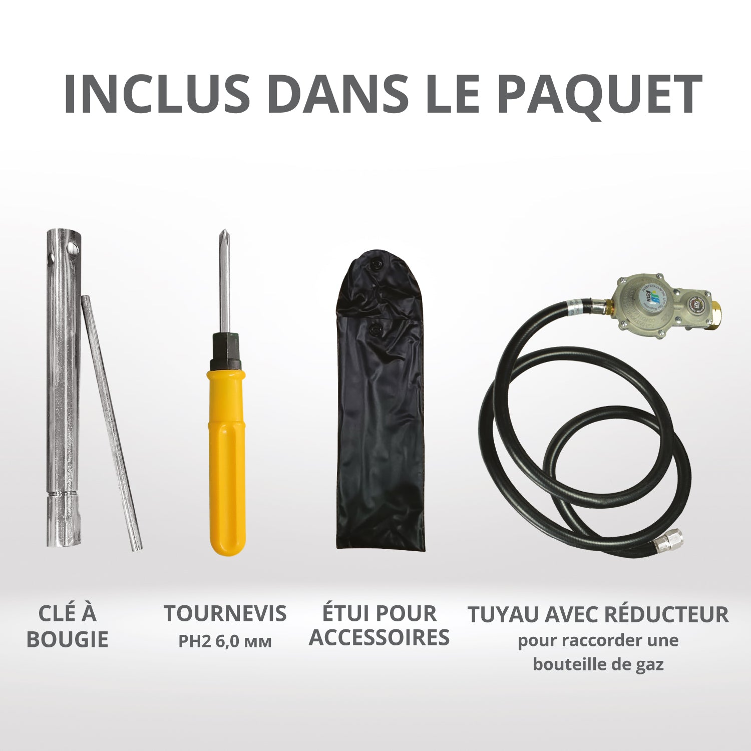 Groupe électrogène à essence-gaz de type inverter KS 2000iG S