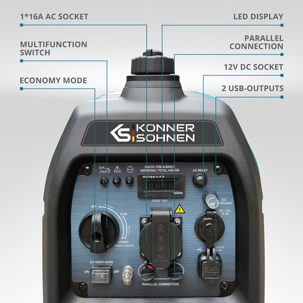 Invertergenerator KS 2100i S