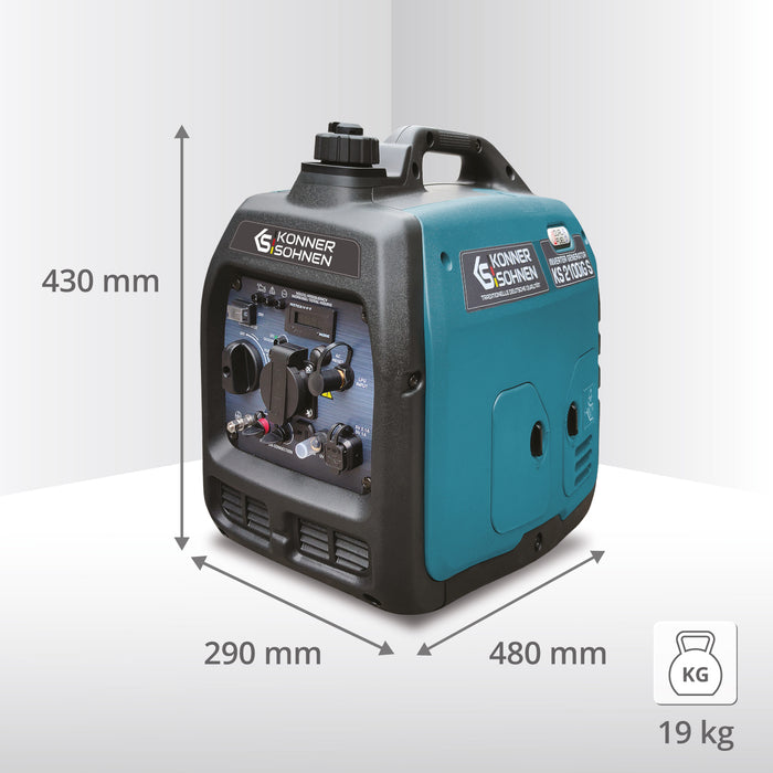 Μετατροπέας γεννήτριας LPG/βενζίνης KS 2100iG S