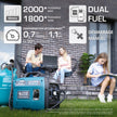 Groupe électrogène à essence-gaz de type inverter KS 2100iG S thumbnail