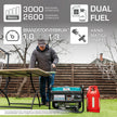 LPG/benzinegenerator "Könner & Söhnen" KS 3000G thumbnail