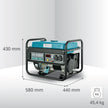 LPG/benzinegenerator "Könner & Söhnen" KS 3000G thumbnail
