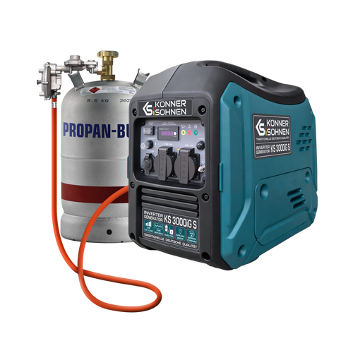 LPG/benzínový invertorový generátor KS 3000iG S
