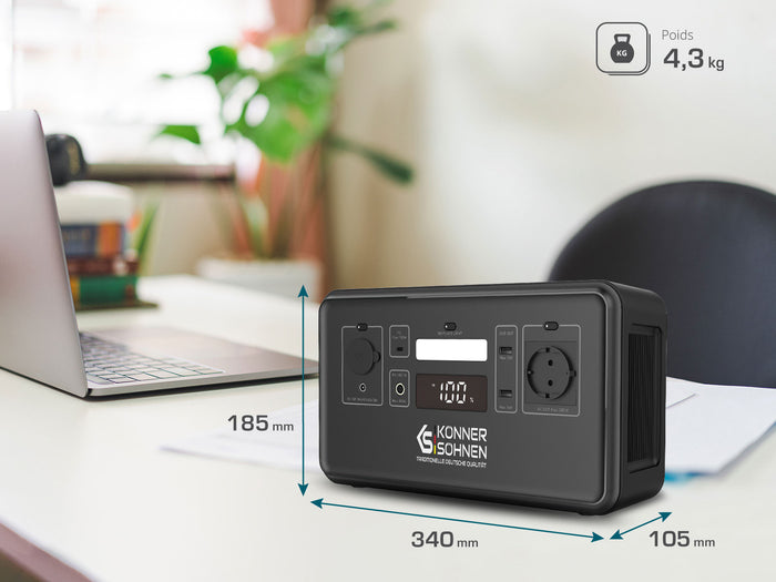 Centrale électrique portable LifePO4 KS 300PS (Reconditionné –État correct)