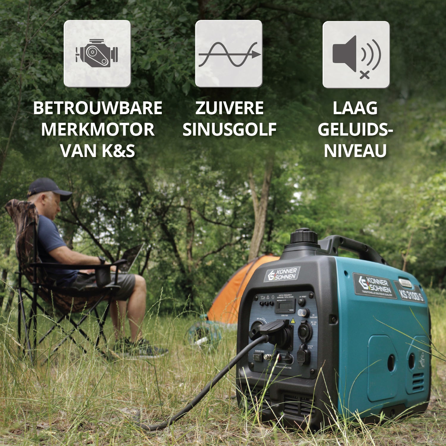 Invertergenerator KS 3100i S