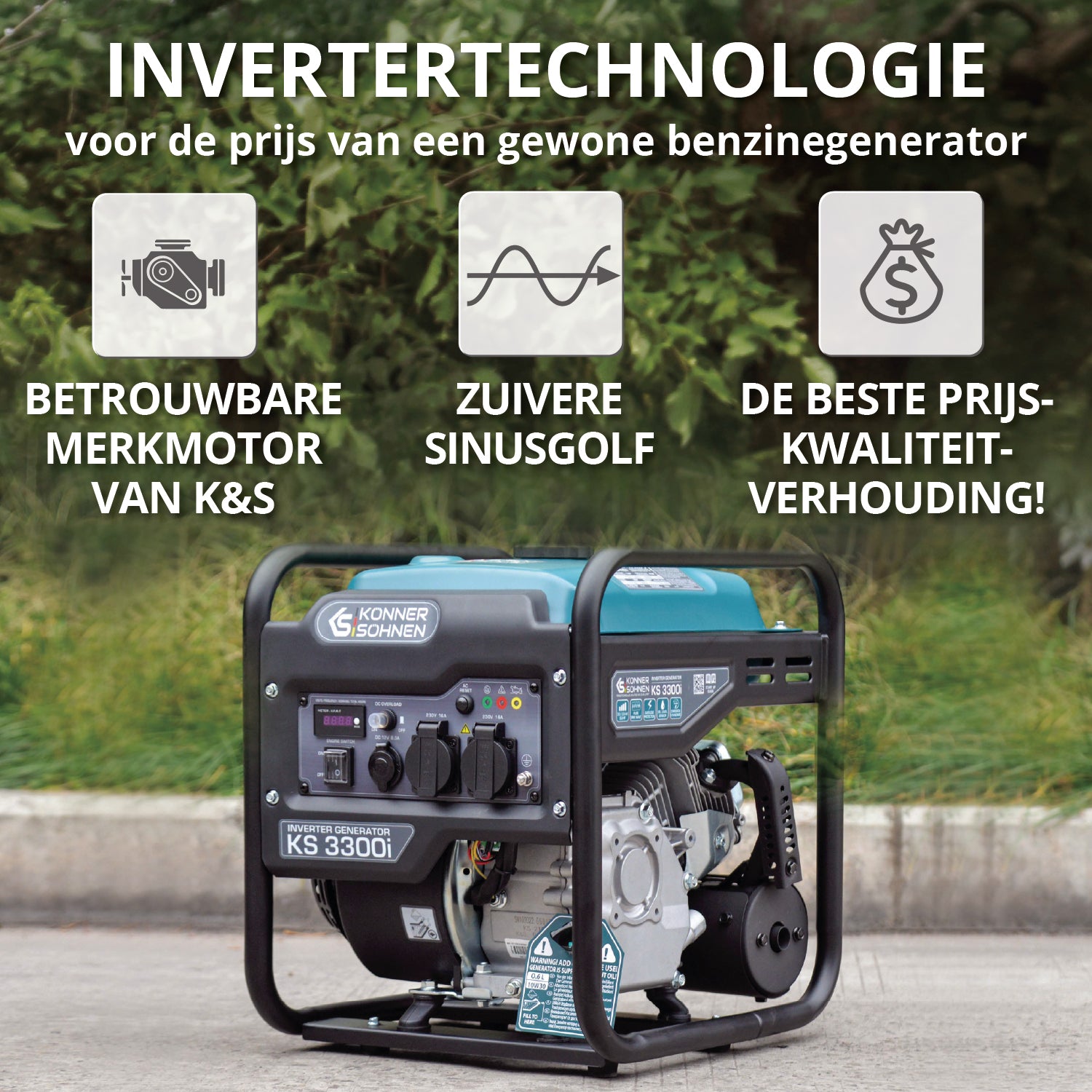 Invertergenerator KS 3300i