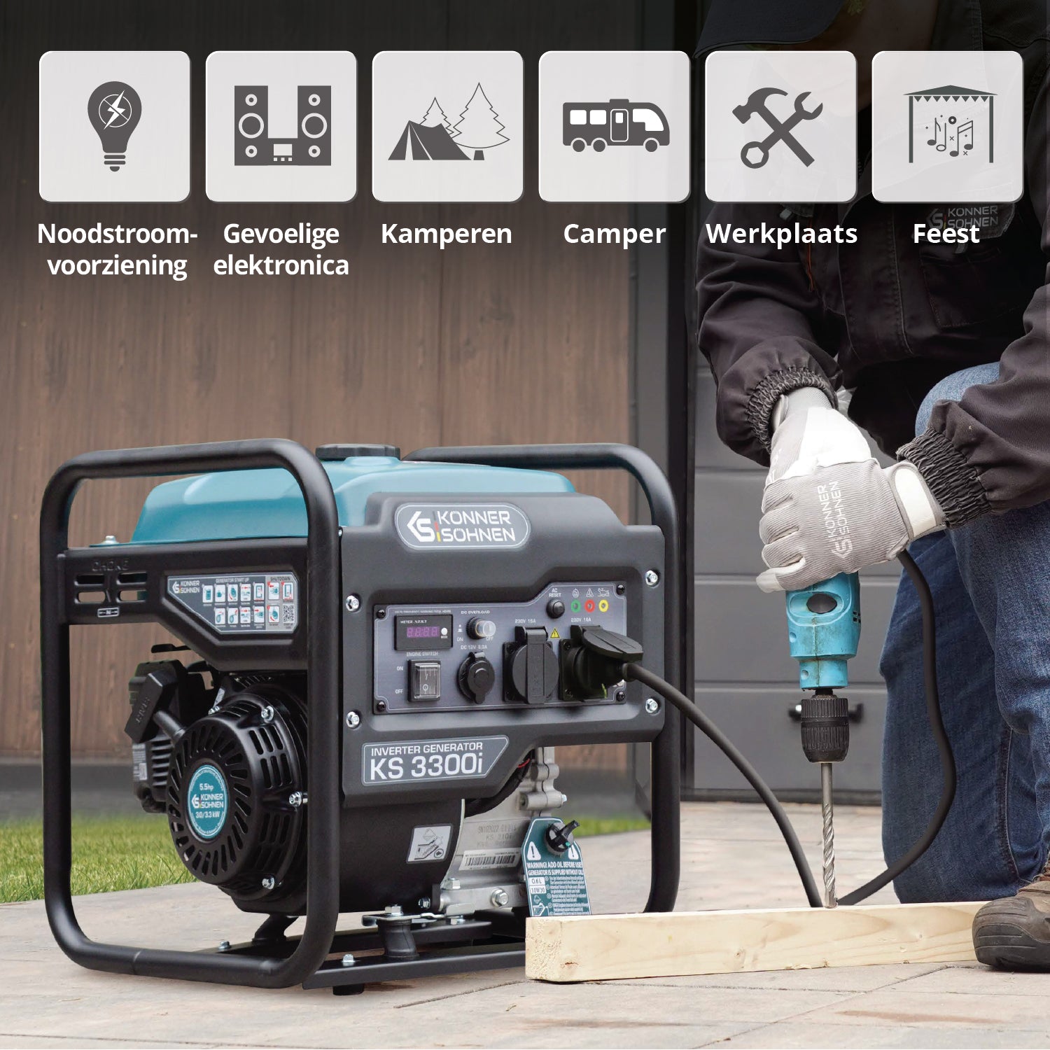 Invertergenerator KS 3300i