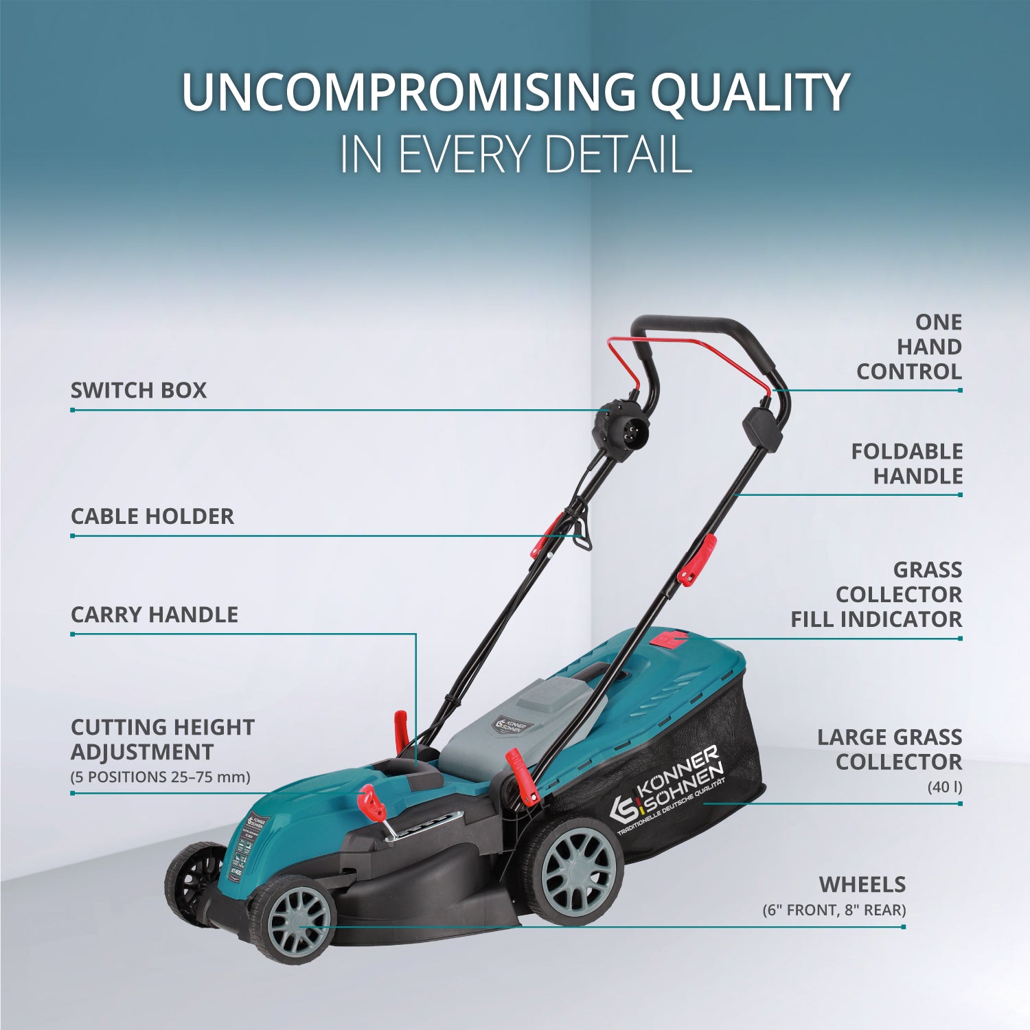 Electric lawn mower KS 38LM