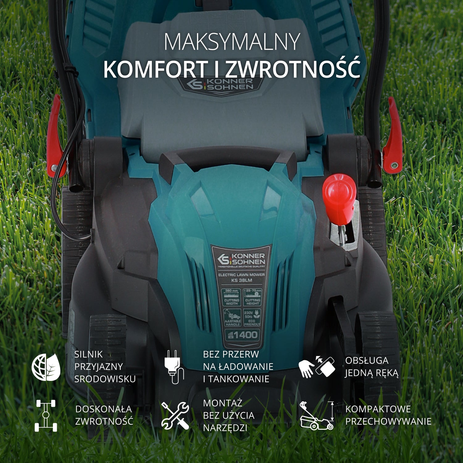 Elektryczna kosiarka KS 38LM