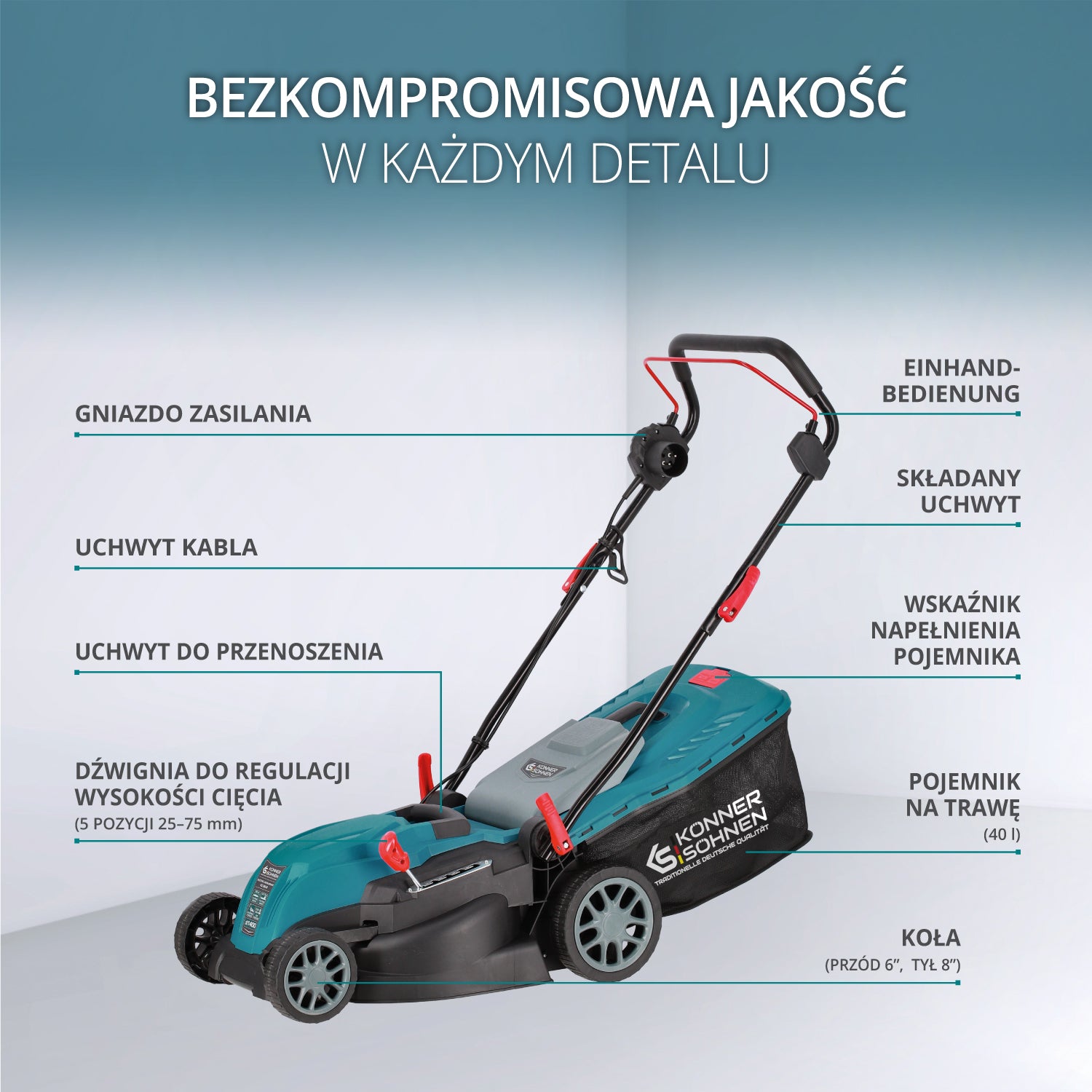 Elektryczna kosiarka KS 38LM