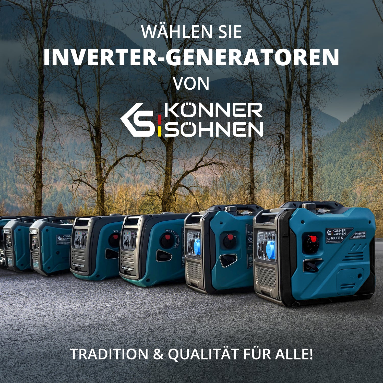 Inverter-Generator KS 4000iE S ATS Version 2