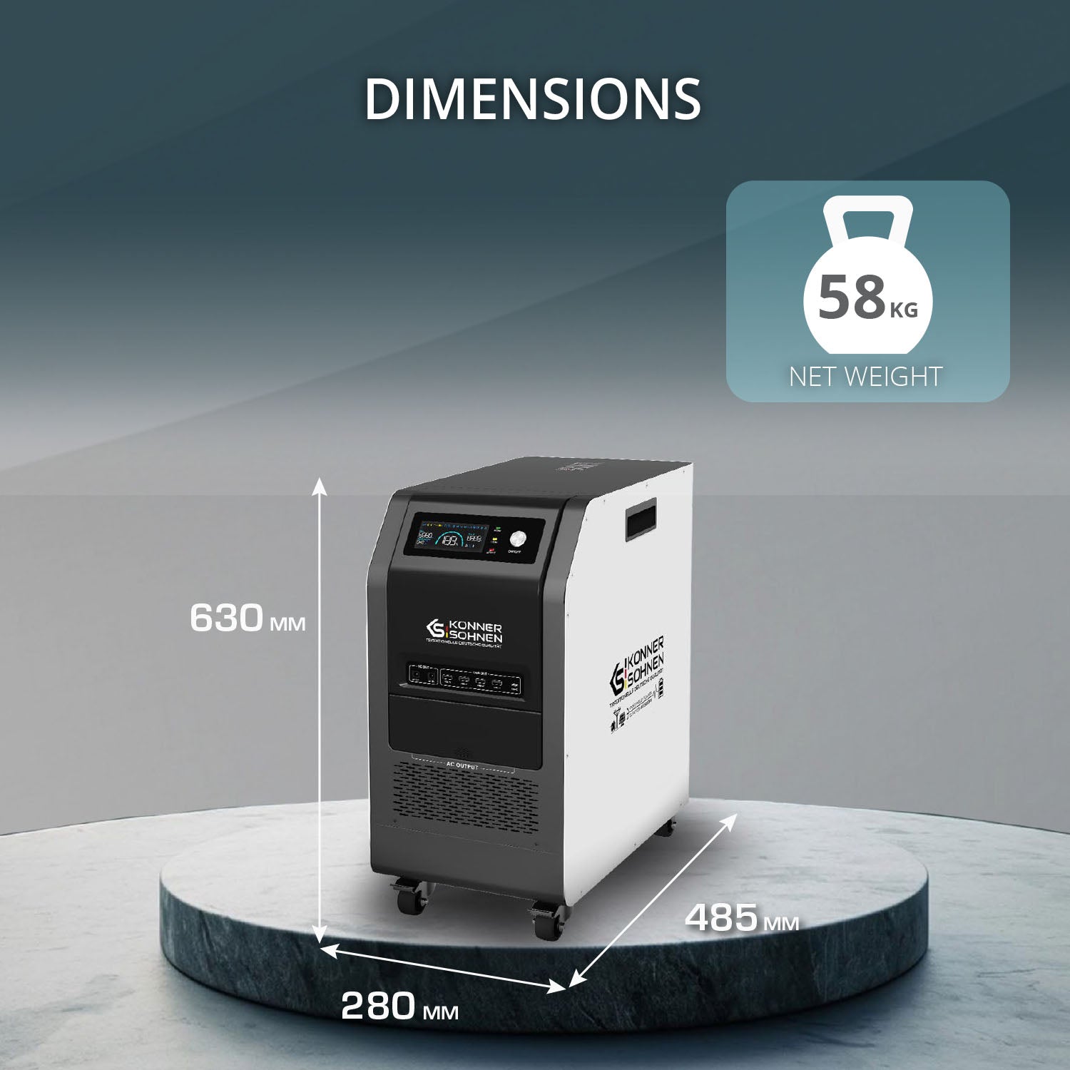 Stazione di alimentazione portatile KS 5200PS