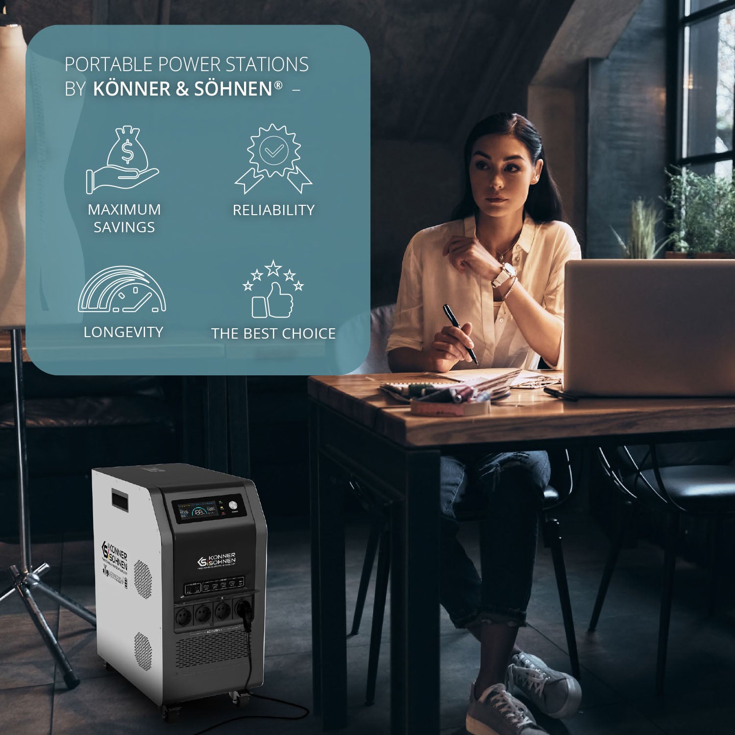 Stazione di alimentazione portatile KS 5200PS