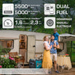 Groupe électrogène à essence-gaz de type inverter KS 5500iEG S thumbnail