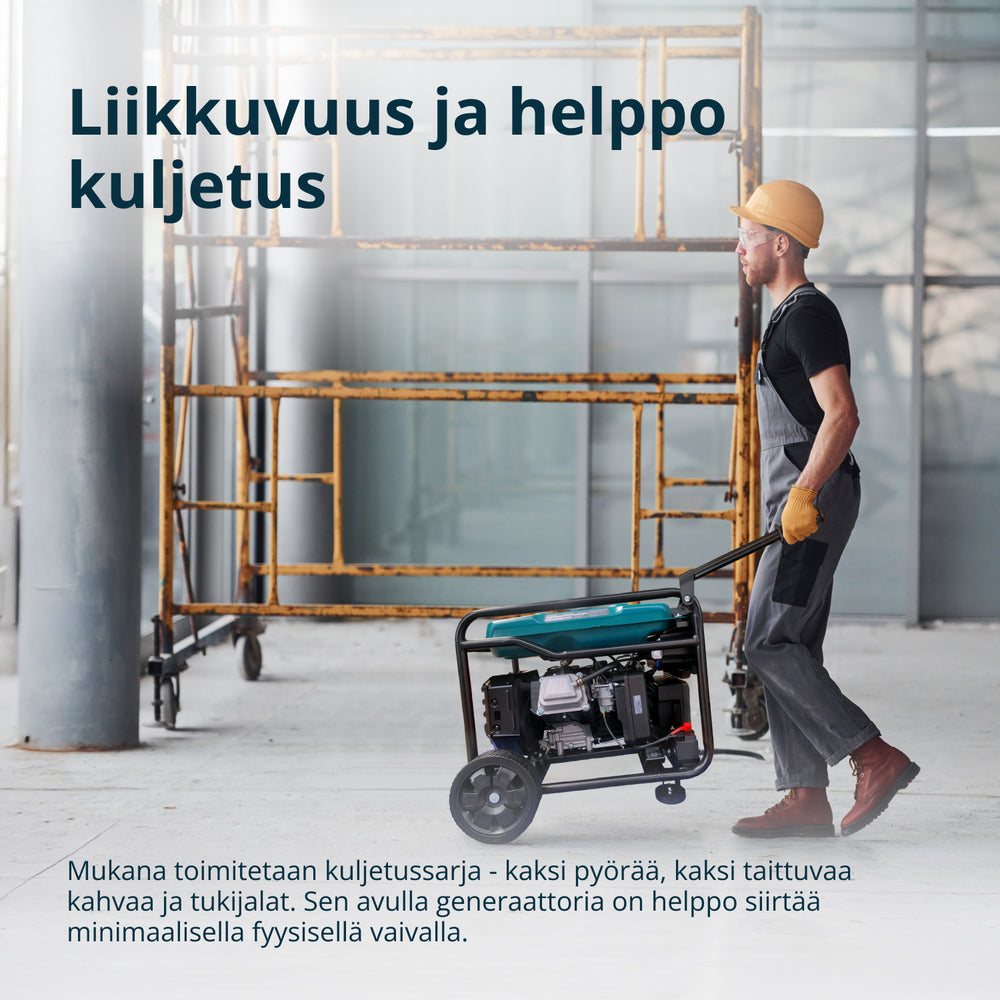 Invertteri Bensiinigeneraattori KS 6500iE