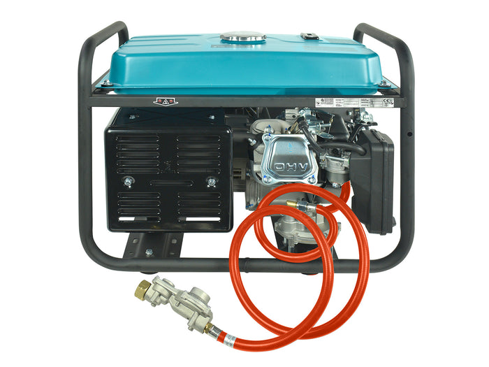 Generador híbrido de gasolina y gas "Könner & Söhnen" KS 9000E G