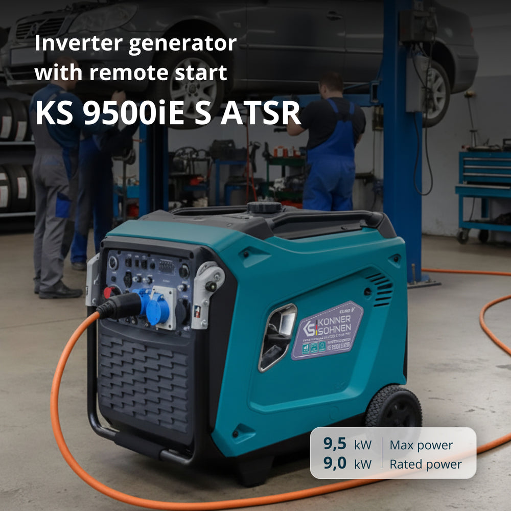 Inverteres Generátor KS 9500iE S ATSR
