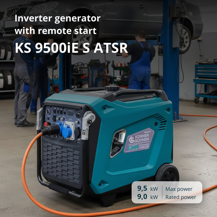 Inverteres Generátor KS 9500iE S ATSR