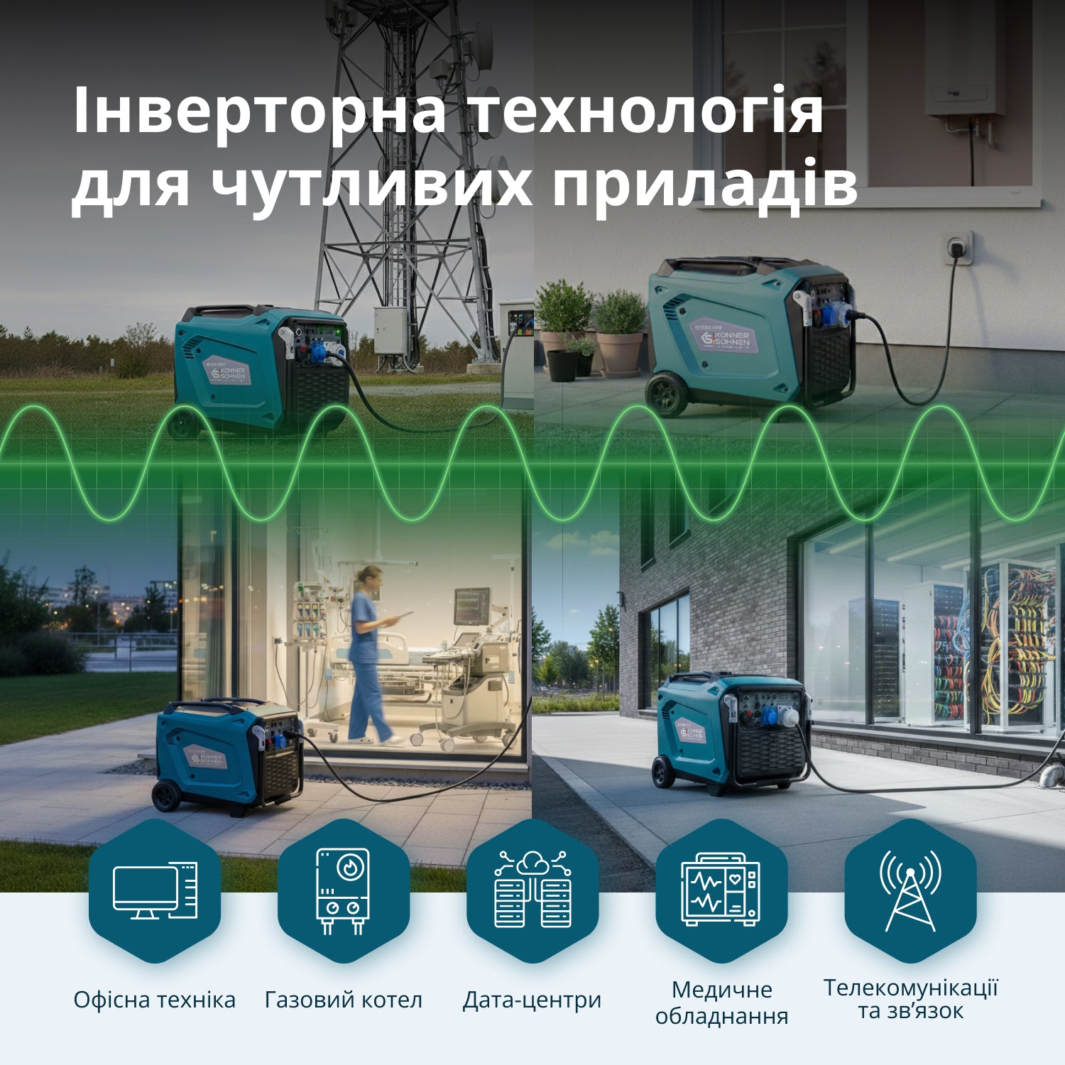 Інверторний генератор KS 9500iE S ATSR