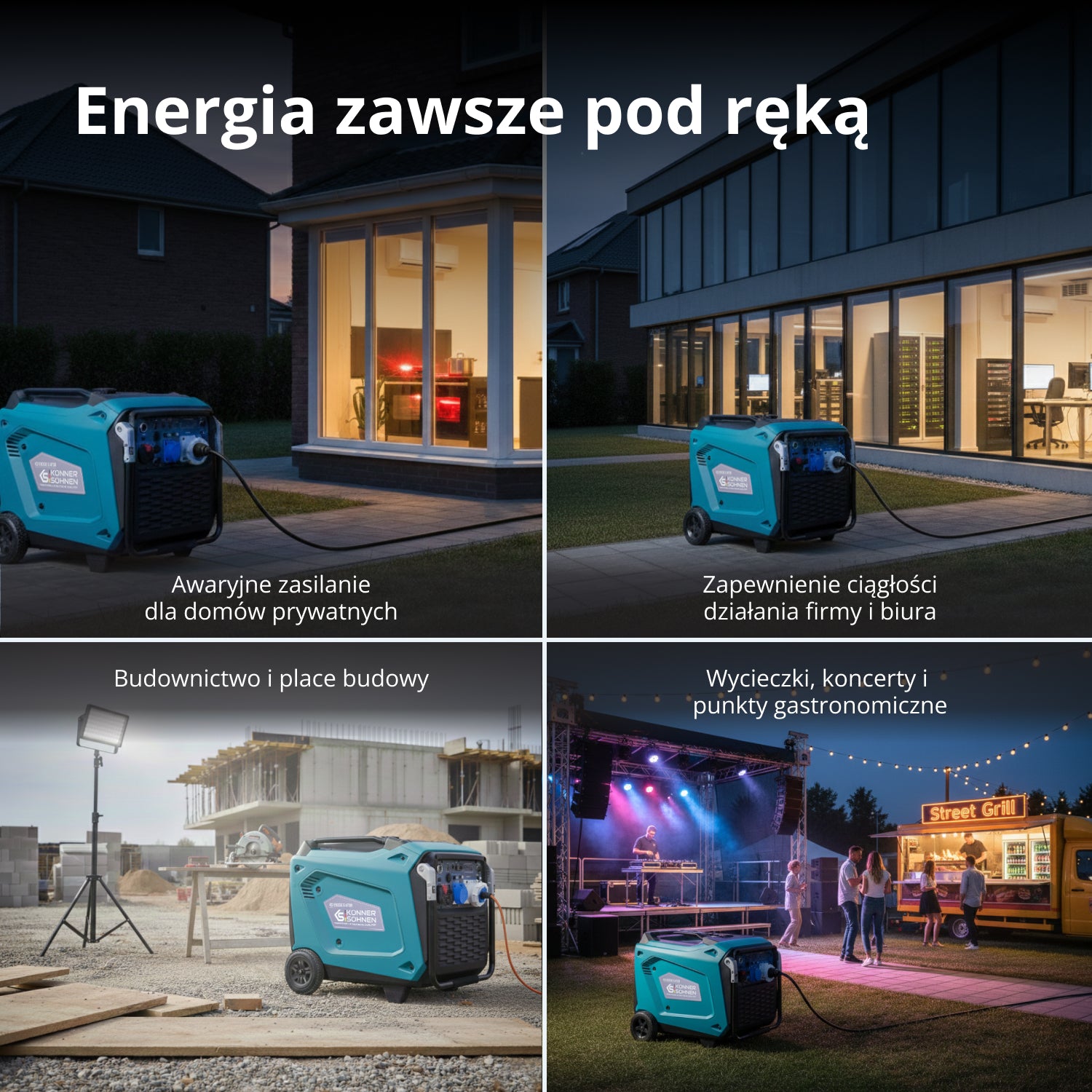 Generator inwerterowy KS 9500iE S ATSR