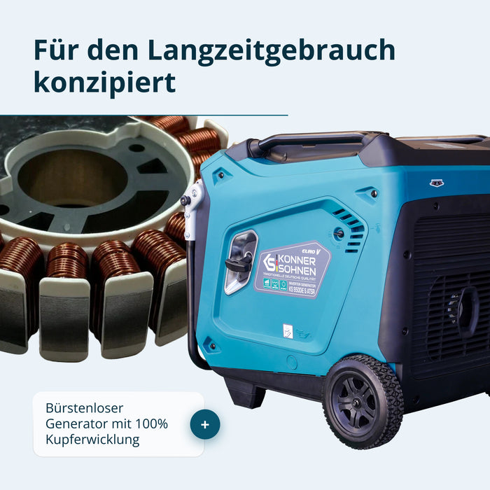 Invertergenerator KS 9500iE S ATSR