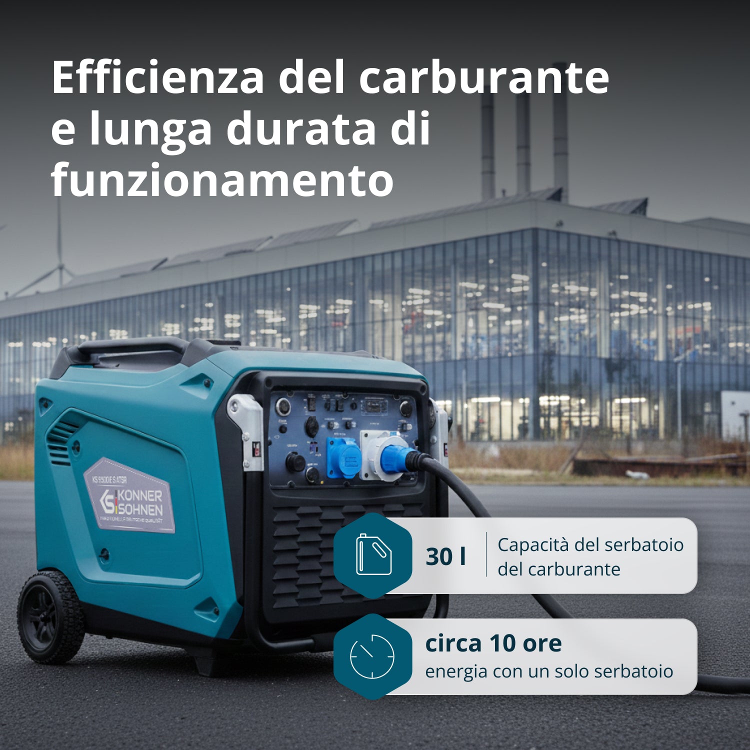 Generatore Inverter KS 9500iE S ATSR