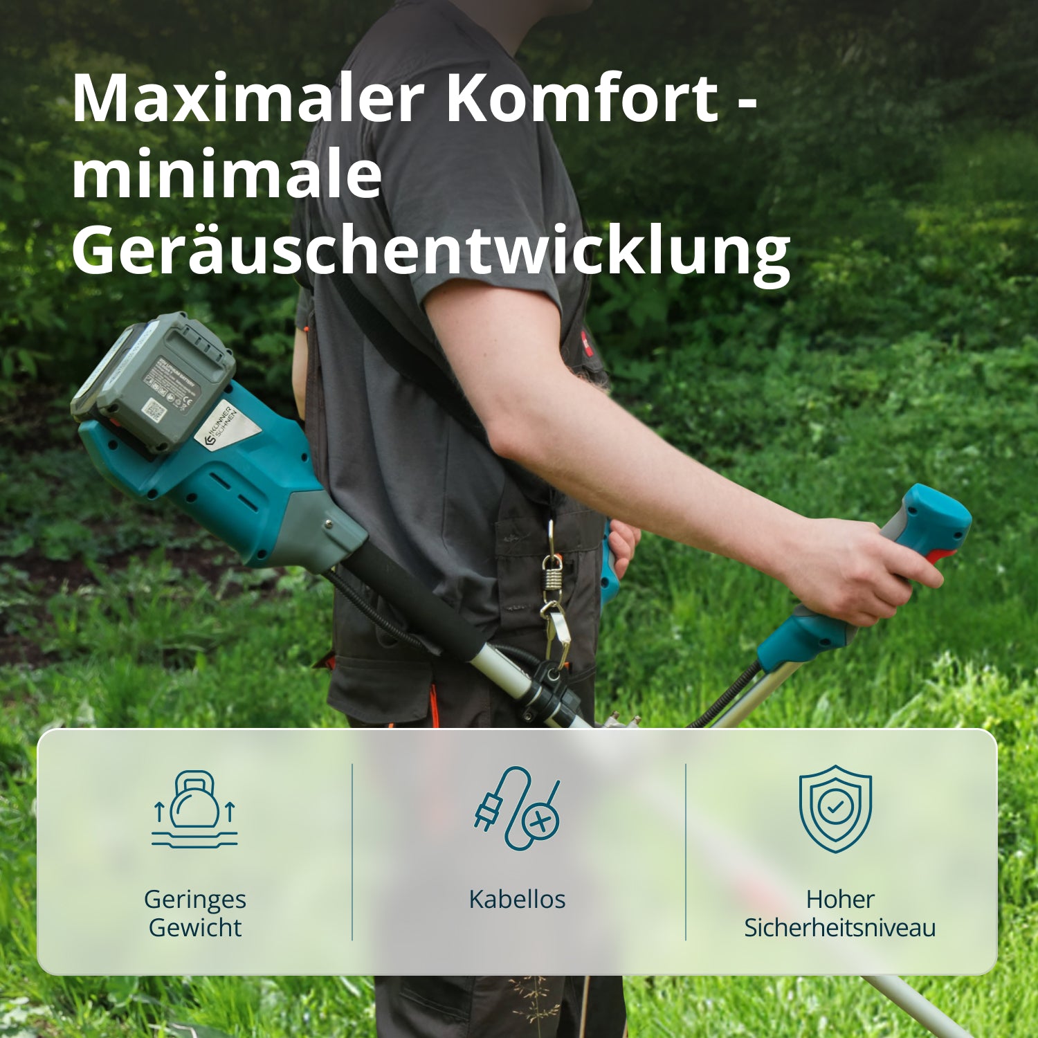Akku-Rasentrimmer KS BCT-40V (B-Ware Sehr gut)