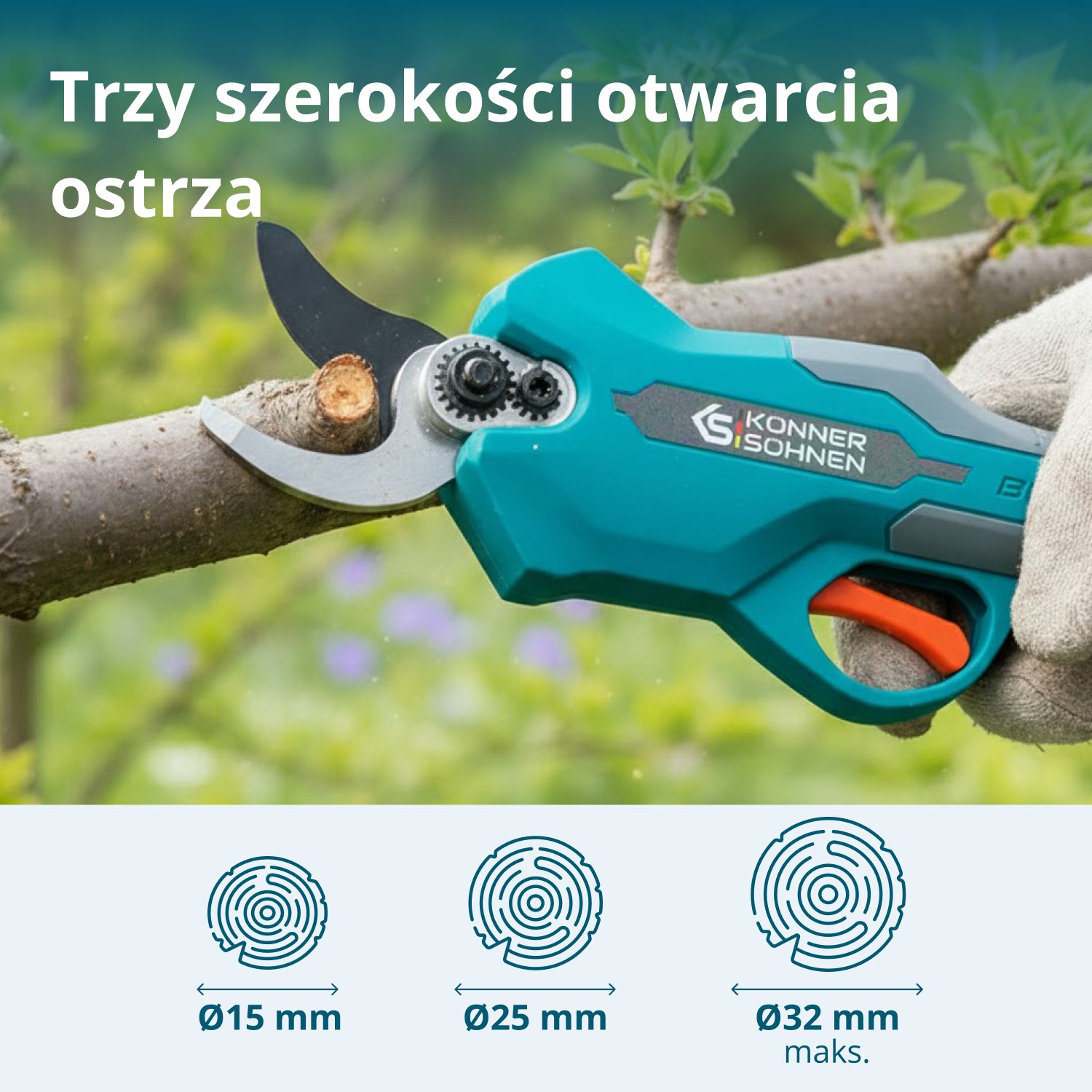 Sekator akumulatorowy KS CPS20V-32 Case