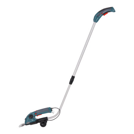 Cordless 2 in 1 Grass Shear and Hedge Trimmer with Telescopic Extension Pole KS SHT-8V + Extension Pole