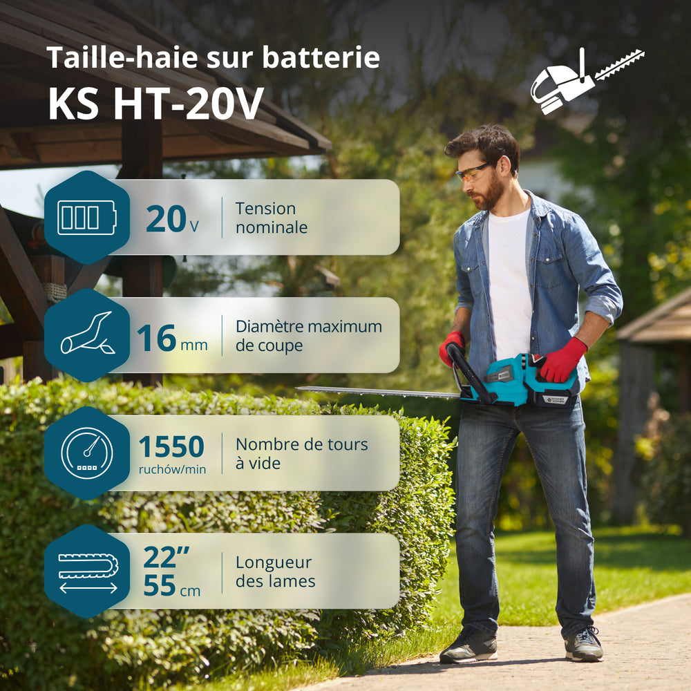 Kit promotionnel pour la taille des haies KS LBV-HT-SET