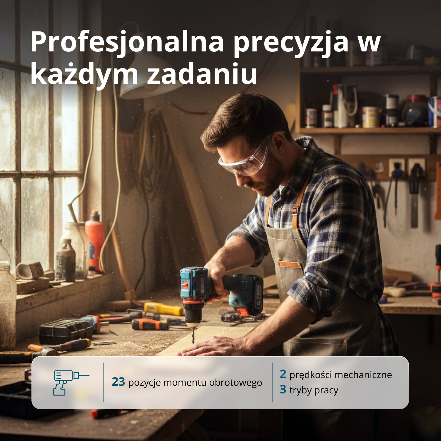 Zestaw Mistrzowski Bezprzewodowy KS ID20V-60 KIT 74 