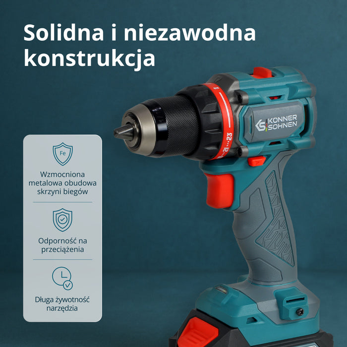 Zestaw Mistrzowski Bezprzewodowy KS ID20V-60 KIT 74 PLUS