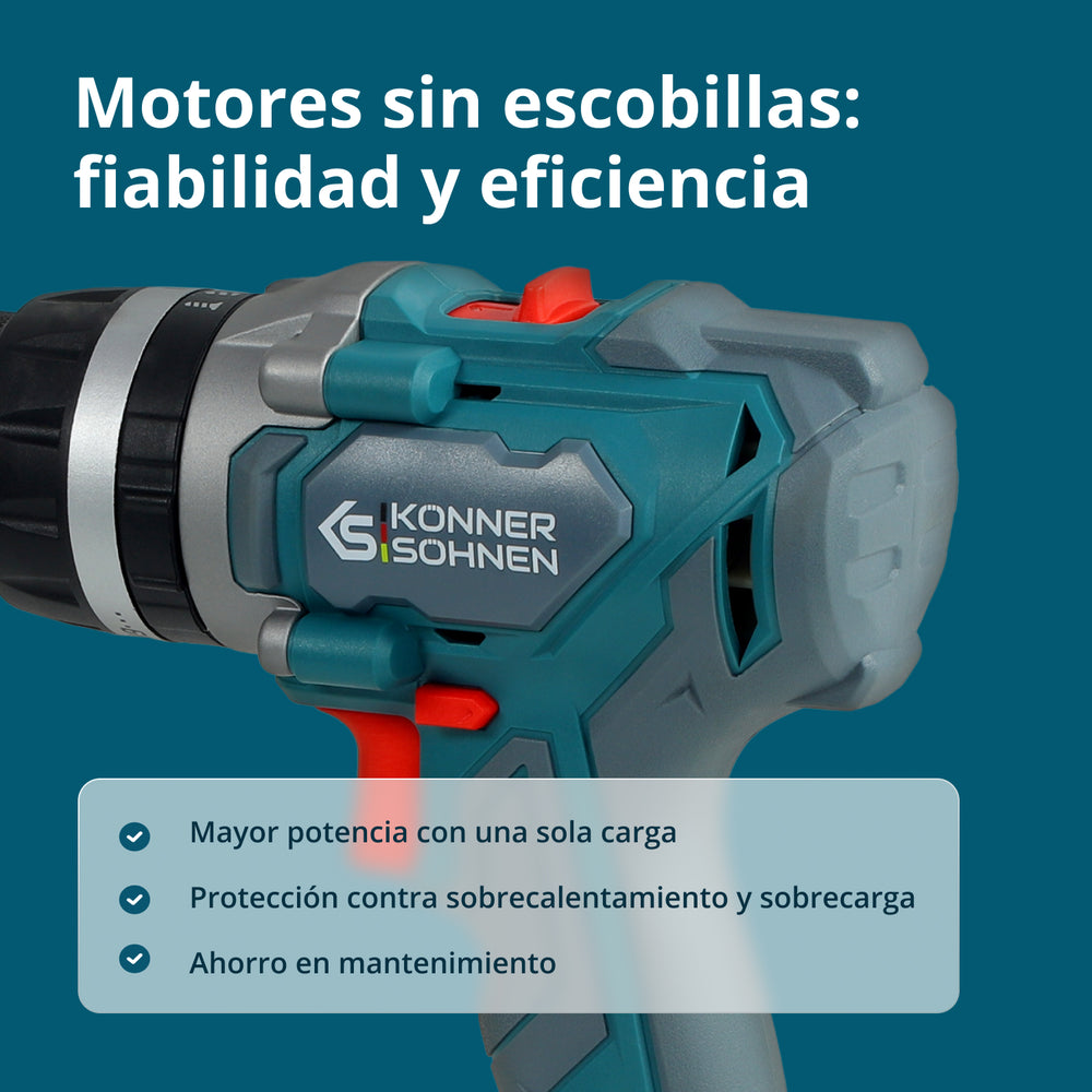 Conjunto inalámbrico Master Set 2en1 KS IDISD 20V SET 2 PLUS