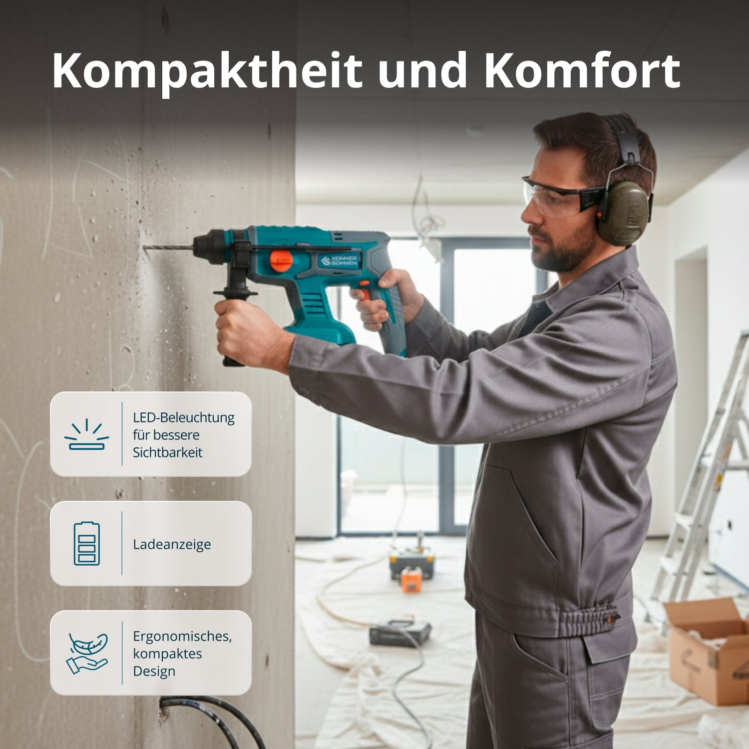 Drahtloses Meister-Set 3-in-1 KS RHAGD 20V SET 3