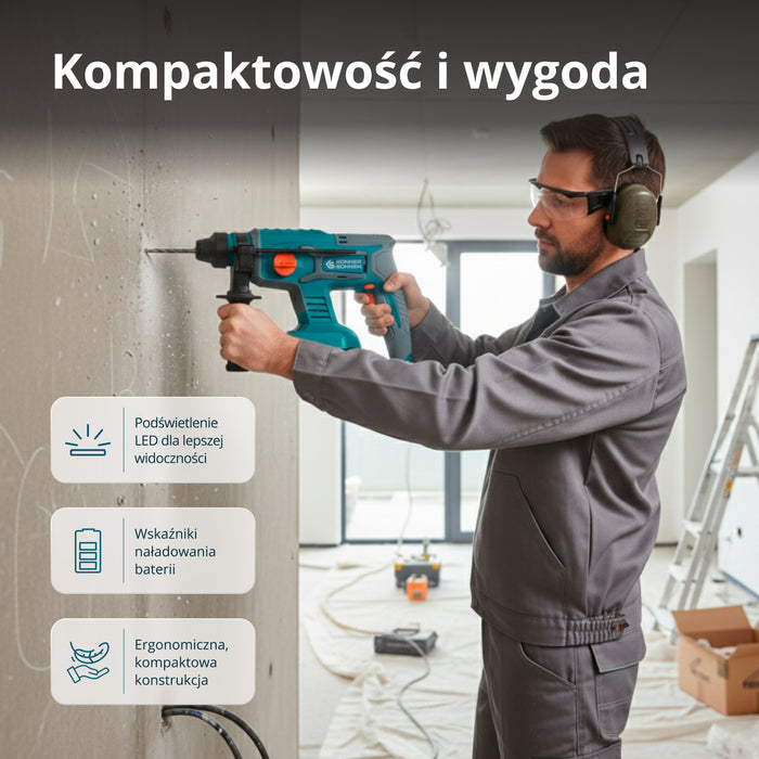Bezprzewodowy Zestaw Majsterkowicza 3-w-1 KS RHAGD 20V SET 3 PLUS