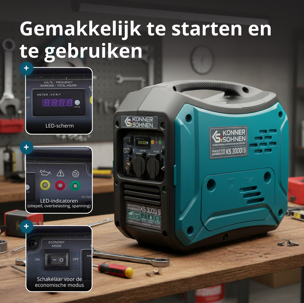 Invertergenerator KS 3000i S