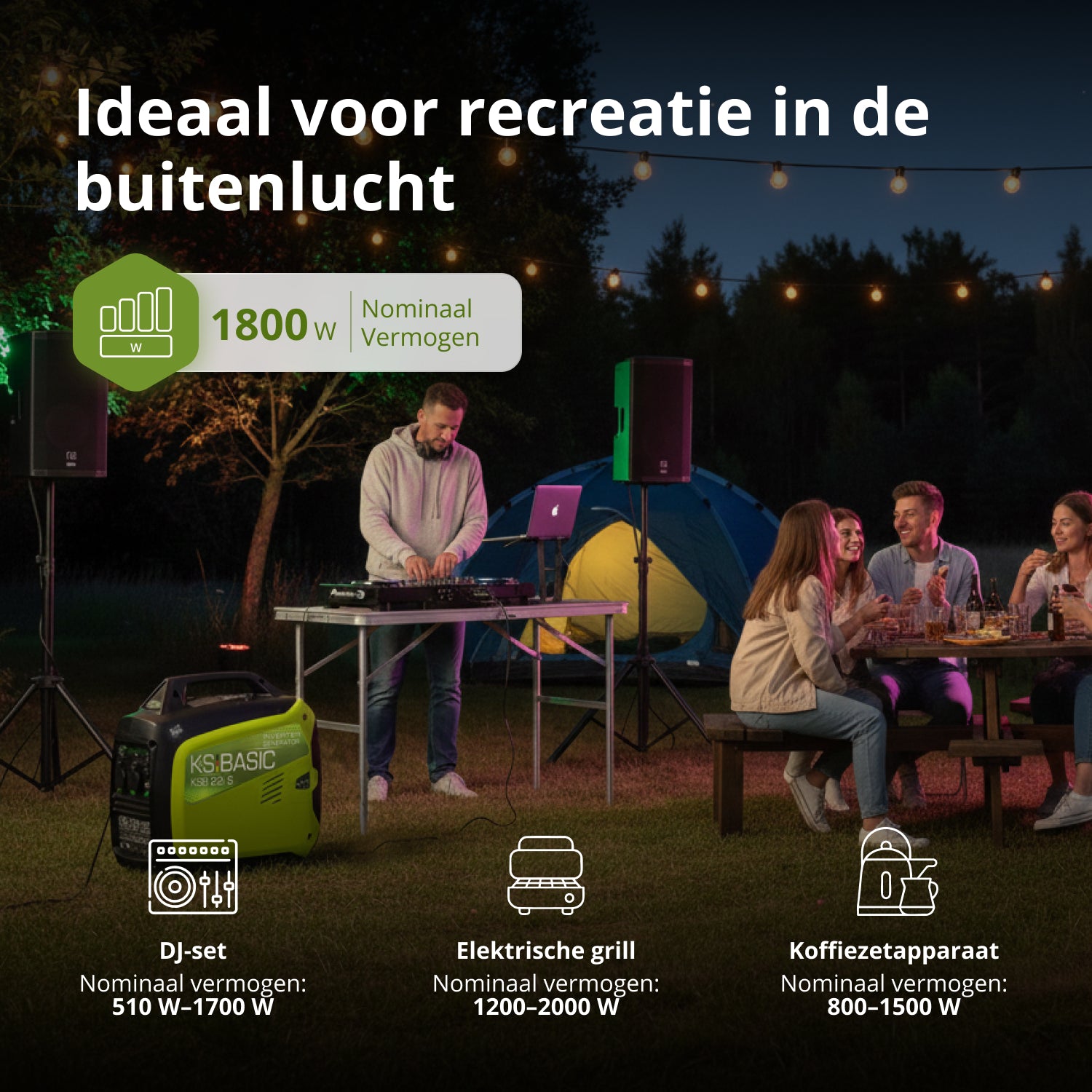 Invertergenerator KSB 22i S